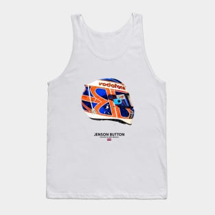 F1 2010 Jenson Button Crash Helmet Tank Top